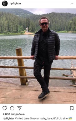 На Закарпаття приїхав відомий американський актор, який знімався у культовому бойовику – 01