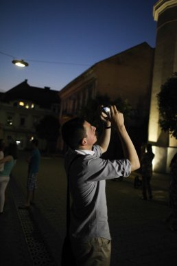 В Ужгороді урочисто ввімкнули нове підсвічування римо-католицького костелу – 11