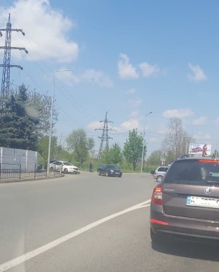 На одній із кільцевих розв’язок у Мукачеві сталась ДТП – 03