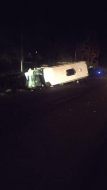  Автобус, що віз туристів на екскурсію, потрапив у ДТП, — соцмережі – 03