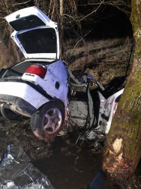 Тіло вирізали із понівеченого авто: опубліковано фото з місця смертельної ДТП – 01