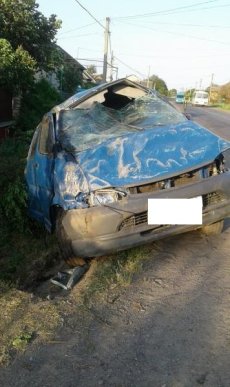 Карколомна ДТП на Ужгородщині: "Toyota" знесла сливу і перекинулась – 03