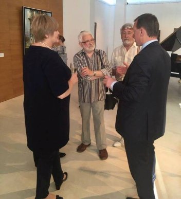 В Ужгороді відкрилась виставка робіт словацького художника Ніколая Федьковича – 03