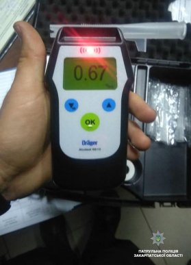 Водій, який скоїв ДТП в Ужгороді, був п’яний – 04