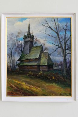 В Ужгороді відкрили унікальну виставку картин дерев’яних храмів Закарпаття – 03