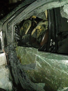 На Закарпатті згоріло авто чиновника: що відомо – 02