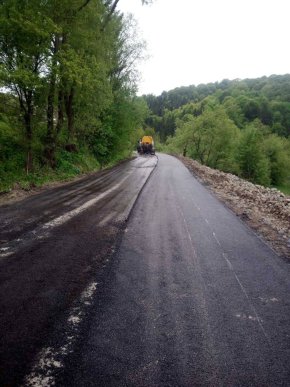 На Закарпатті відновили ще одну дорогу – 01