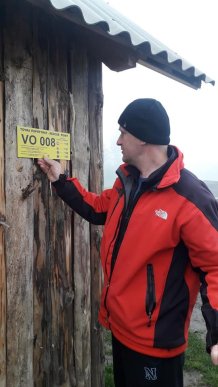 Гірські рятувальники встановлюють таблички з точками порятунку – 02 Гірські рятувальники встановлюють таблички з точками порятунку – 02