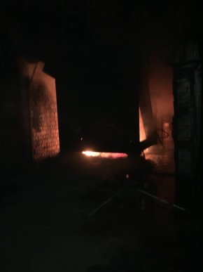 В Ужгороді загорівся завод ПАТ "Ужгородський турбогаз" – 01