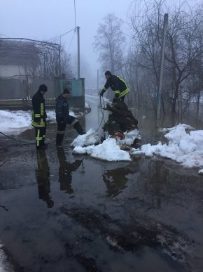 У Ракошині через розлив річки ускладнився рух на кількох сільських вулицях – 06