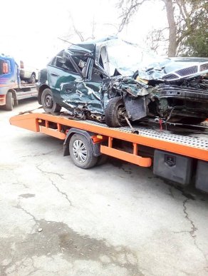 Ранкова ДТП на Іршавщині: лоб в лоб зіткнулись "Daewoo" та "Mercedes" – 02