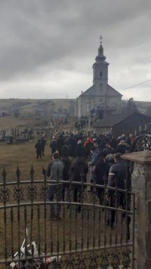 Закарпатське селище провело в останню путь полеглого Героя – 03 Закарпатське селище провело в останню путь полеглого Героя – 03