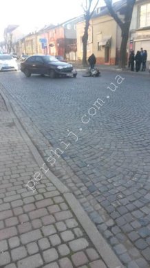 Сьогодні вранці у центральній частині Мукачева сталася аварія – 01