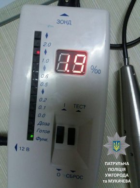 На Воловеччині патрульні затримали зухвалого чоловіка, який представився колишнім слідчим поліції – 03