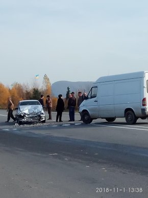 На Хустщині сталася аварія – 02