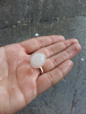 В Ужгороді випав град розміром з горіх – 09