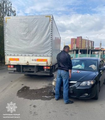 Водій під кайфом скоїв ДТП в обласному центрі – 01