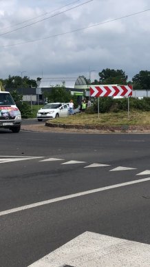 У Мукачеві біля супермаркету "Silverland" трапилась аварія – 02