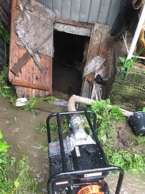 На Рахівщині затопило селище – 06