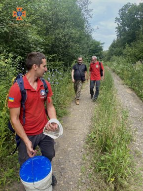 Рятувальники показали фото, як йшли на допомогу зниклому грибникові – 04