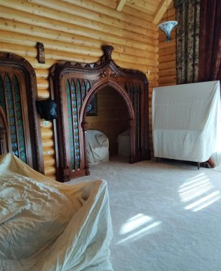 Обшуки маєтку родини Віктора Медведчука на Закарпатті: опубліковано ексклюзивні кадри – 19