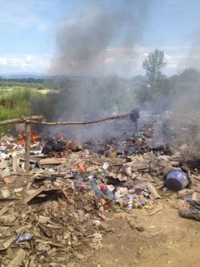 Поблизу курортного закарпатського села сталася масштабна пожежа – 03