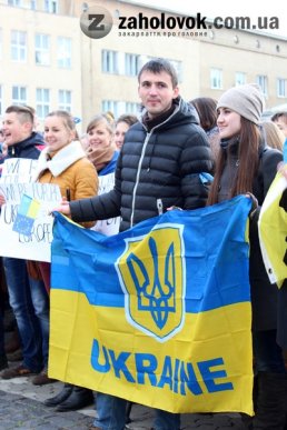 В Ужгороді студенти влаштували ЄвроМайдан (ФОТО) – 10