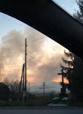 Практично всі села у їдкому диму: на Закарпатті люди масово спалюють сухе листя – 01 Практично всі села у їдкому диму: на Закарпатті люди масово спалюють сухе листя – 01