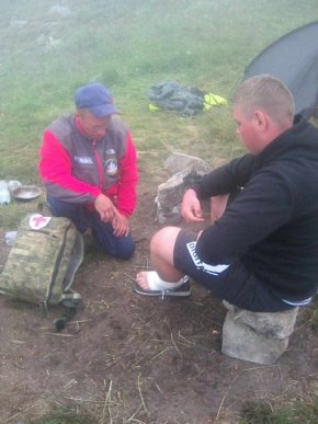 Травмованого туриста рятували майже добу – 01