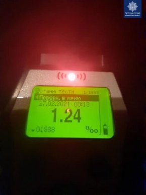 В Ужгороді п‘яний водій скоїв ДТП – 02