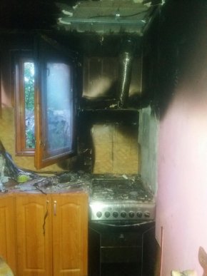 Дівчина готувала їжу і ледь не спалила будинок – 03
