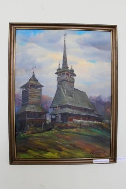 В Ужгороді відкрили унікальну виставку картин дерев’яних храмів Закарпаття – 07