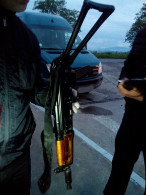 На Закарпатті СБУ вилучила у чоловіка зброю, завезену із зони АТО – 03