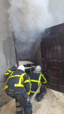 У Хусті горів житловий будинок – 03 У Хусті горів житловий будинок – 03