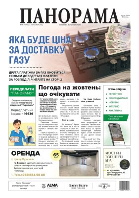 Газета «Панорама», № 20