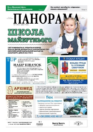 Газета панорама №33 (2017)