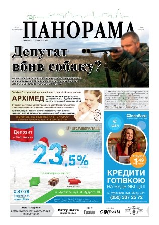 Газета панорама №49 (2015)