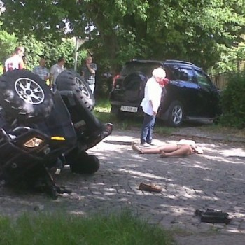 Донька Мирослава Щербея постраждала в аварії на квадроциклі Донька Мирослава Щербея постраждала в аварії на квадроциклі
