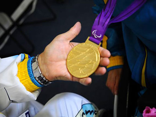 Україна здобула ще одну золоту медаль на Паралімпіаді у Лондоні Україна здобула ще одну золоту медаль на Паралімпіаді у Лондоні
