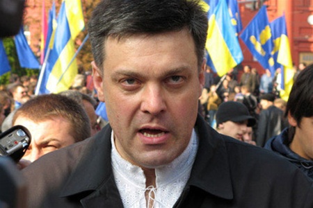 Тягнибок вже назвав Кличка "найбільшим розчаруванням" виборів Тягнибок вже назвав Кличка "найбільшим розчаруванням" виборів