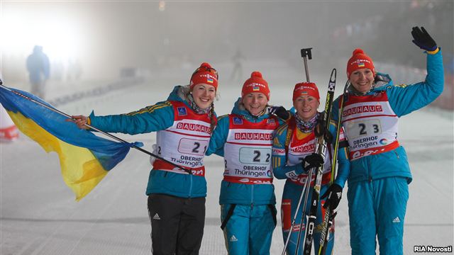 Олена Підгрушна – чемпіонка світу з біатлону, Віта Семеренко стала третьою Олена Підгрушна – чемпіонка світу з біатлону, Віта Семеренко стала третьою