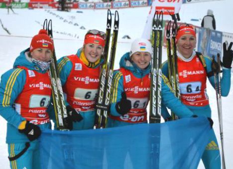 Українки вибороли срібло на ЧС з біатлону Українки вибороли срібло на ЧС з біатлону