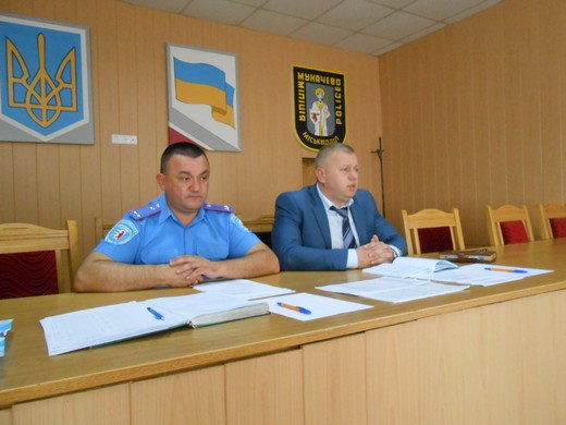 В Мукачівському міському відділі міліції підбили підсумки роботи за перше півріччя (ФОТО)