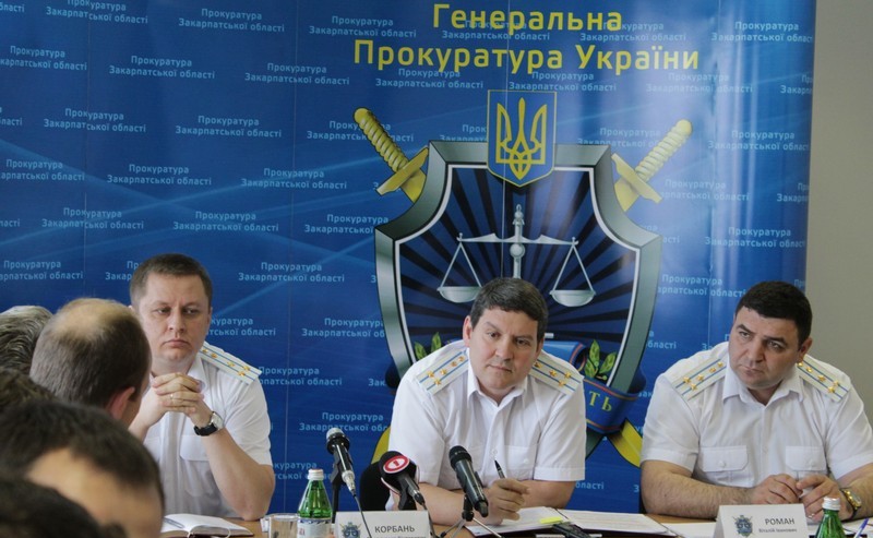 Обласний прокурор Володимир Корбань провів прес-конференцію, щоб розповісти про успіхи власного відомства