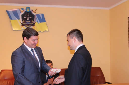 Сьогодні відбулось офіційне представлення прокурорів Мукачівського та Міжгірського районів (ФОТО)