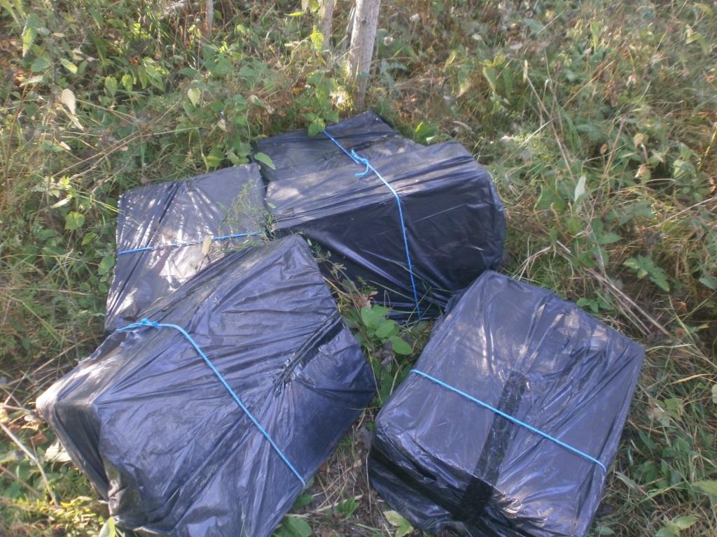 Двоє неповнолітніх закарпатців намагалися переправити через кордон 2 тисячі пачок сигарет Двоє неповнолітніх закарпатців намагалися переправити через кордон 2 тисячі пачок сигарет