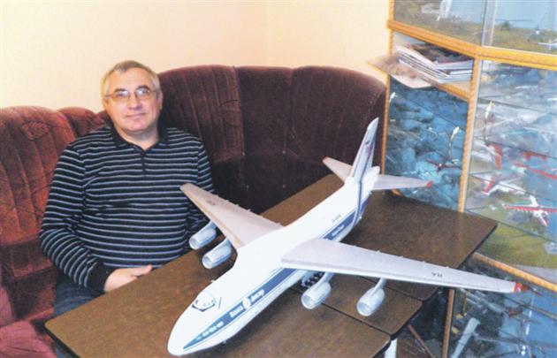 Приватна колекція ужгородця нараховує понад двісті моделей літаків
