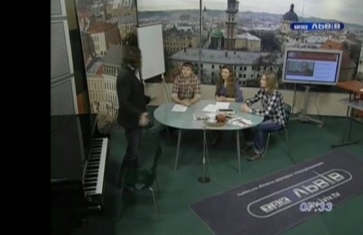 В ефірі львівського телебачення "Рокаш" презентував нову пісню "Гості" (ВІДЕО)
