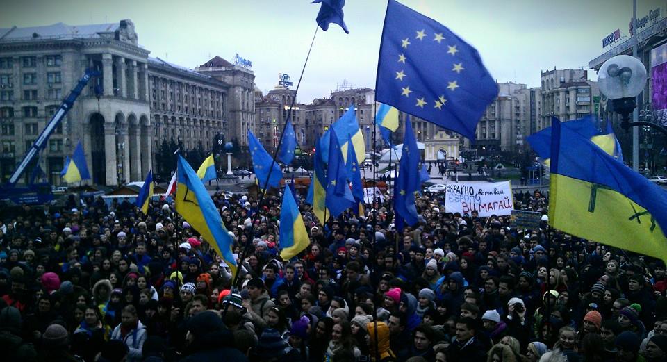 Ужгородські студенти вирішили вболівати за Євромайдан прямо в Києві 