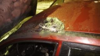 В обласному центрі спалили автомобіль депутату Ужгородської міськради (ФОТО)